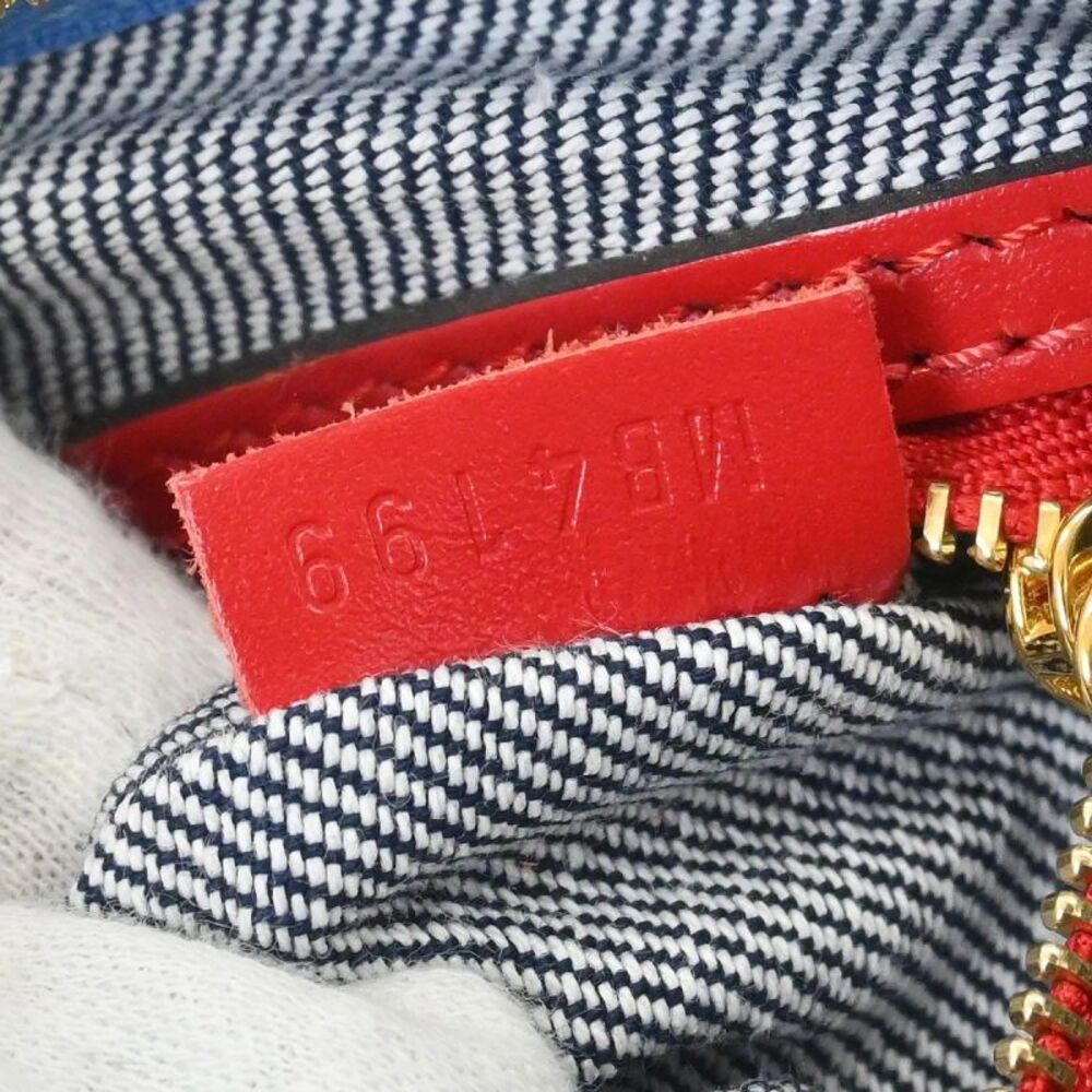 Louis Vuitton Speedy Bandouliere Damier And Monogram Patchwork Denim Blue - Picture 6 of 10